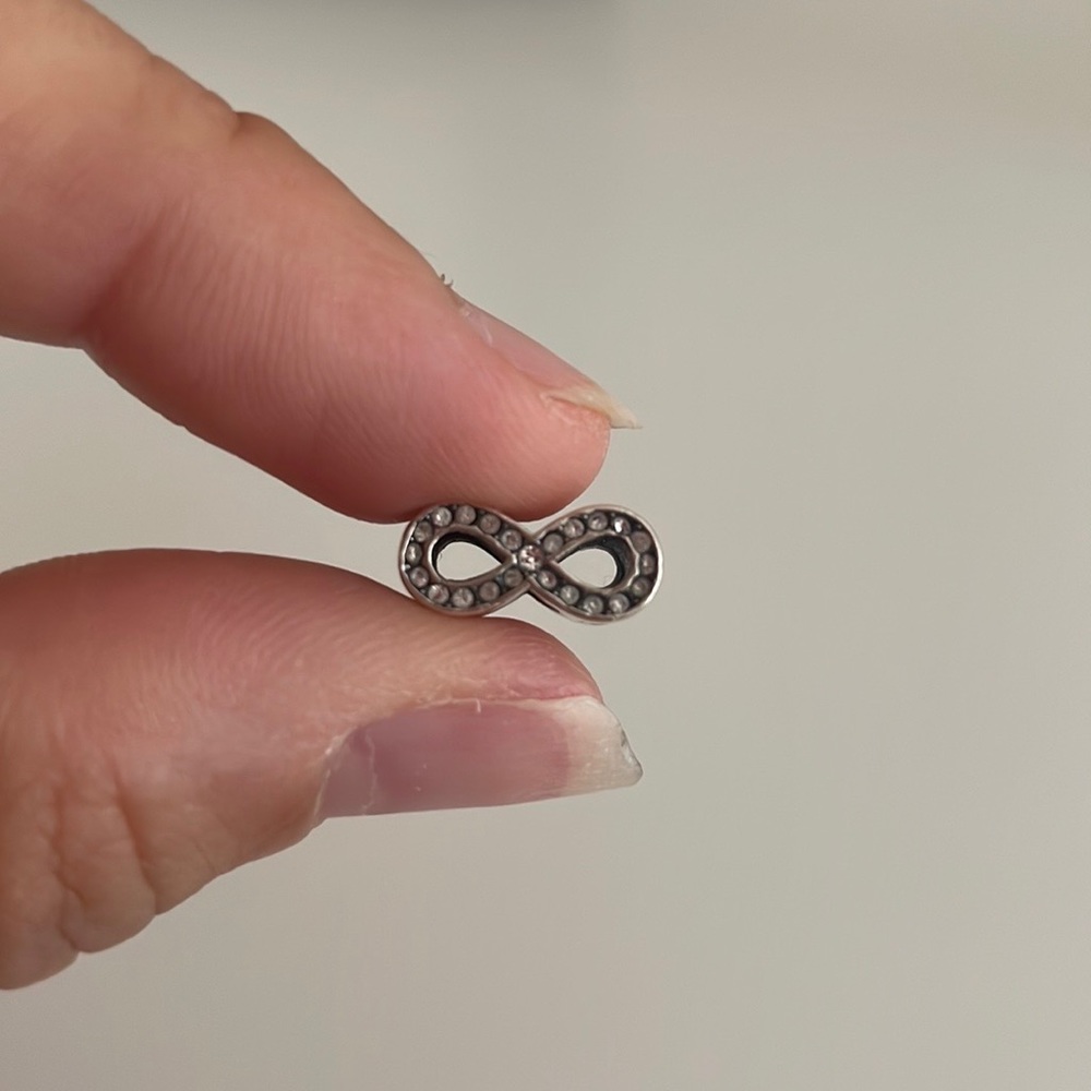 Kay Jewelers Rhinestone Infinity Charm